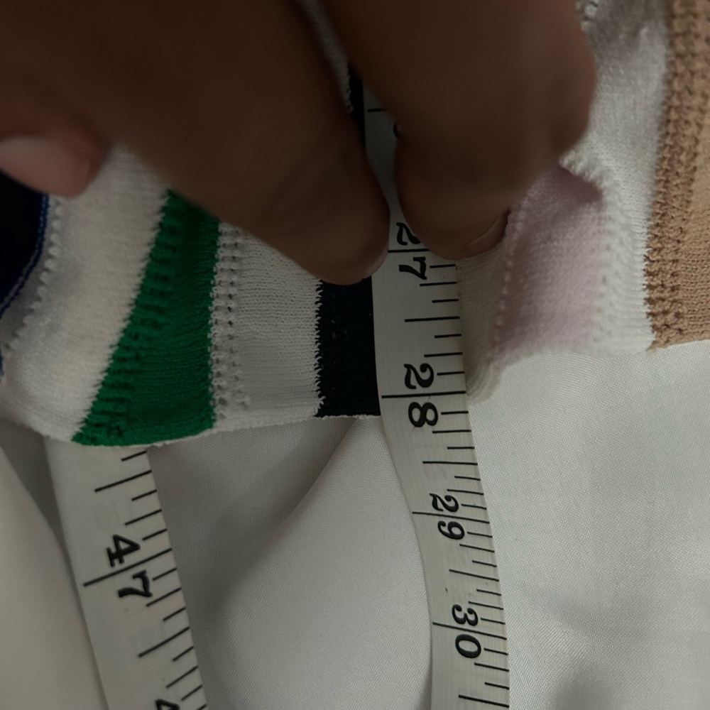 J. Crew Multicolor Vertical Stripe Midi Skirt - Picture 14 of 15